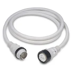 Powercord Cordset 125/ 15 M 50 A 250v White One Size unisex
