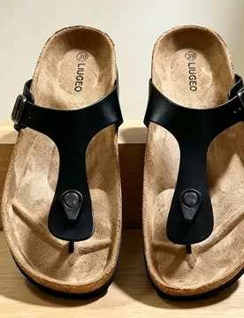 Chanclas de corcho sandalias de playa de verano zapatillas para hombres y mujeres zapatos para todas las estaciones EUR37 - Shein - FashionsVida