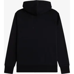 Sudadera de hombre con capucha y logotipo encuadrado