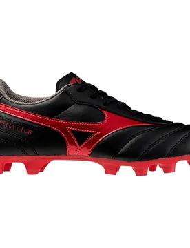 Chaussures De Football Morelia Ii Club Si Black / MORELIA 40th Red / Black s EU 41 - Mizuno - FashionsVida