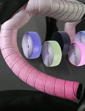 Pollycycle 1 par de cinta de manillar de bicicleta PU/EVA antideslizante y amortiguadora de impactos, cinta profesional de ciclismo para manillar drop - Shein - FashionsVida