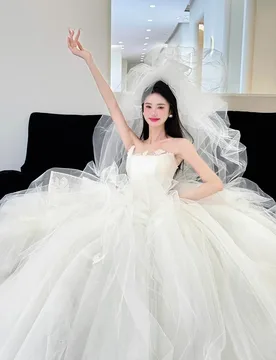 A new strapless light dress with main chiffon feel simple and large-sized for people - Aliexpress - FashionsVida