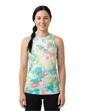 Robe Sans Manches Mfg Dot Coral / Jade Tie-Dye L - Santa Cruz - FashionsVida