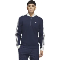 Golf Originals Pullover 3 Stripes 1/4 Zip, indigo/weiss s
