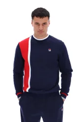 Hanks Colour Block Crew Sweatshirt - XS