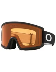 Skibrille Target Line L Matte Black Persimmon schwarz