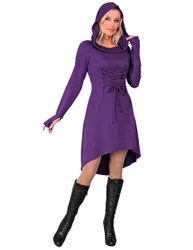Mittelalter Gothic Kleid für Damen - female