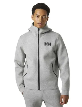 Hp Ocean Fz 2.0 Jacket Grey Melange S Men - Helly Hansen - FashionsVida