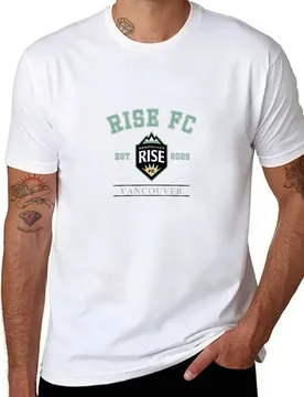 Vancouver Rise FC Canada Northern Super League Vintage Logo T-Shirt cotton t shirts man 100% anime t shirts for man T-Shirt - Aliexpress - FashionsVida