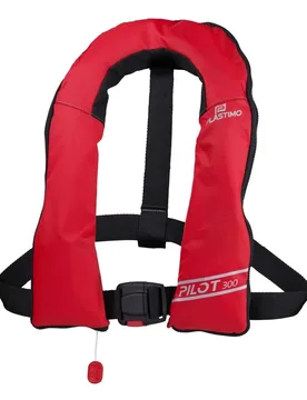 Pilot 300 Automatic Life Jacket Elite Red 40-150 Kg unisex - Plastimo - FashionsVida
