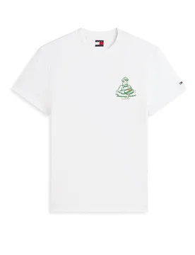 T-Shirt weiss L Herren - TOMMY JEANS - FashionsVida