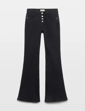 Pantalón wide leg de mujer con lurex inyectado - Green Coast - FashionsVida