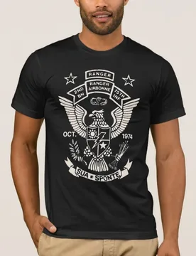 Nd Ranger Battalion Retro T-Shirt 100% Cotton O-Neck Short Sleeve Summer Casual Mens T-shirt Size S-3XL - Aliexpress - FashionsVida