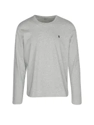 Camiseta de pijama de manga larga gris XXL