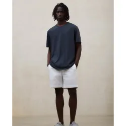 Camiseta de manga corta de hombre con cuello redondo