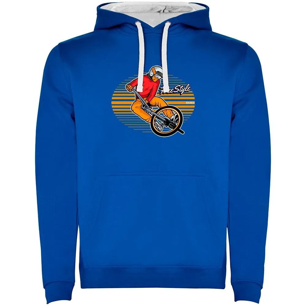 Sweat à Capuche Freestyle Rider Bicolor - Kruskis - FashionsVida
