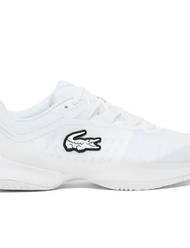 Ag-lt Ultra Clay Shoes White / White UK 7.5 - Lacoste - FashionsVida