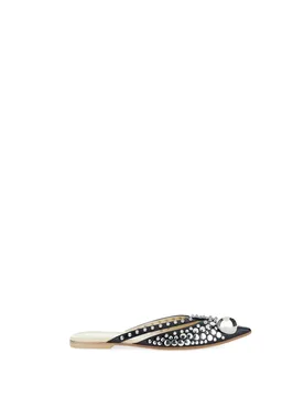 Mules in pelle NERO 36 - DOVE NUOTANO GLI SQUALI - FashionsVida