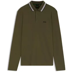 Polo A Maniche Lunghe Plisy 10266738 Green Open Green L