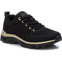 Zapatilla de mujer elástica con cordones