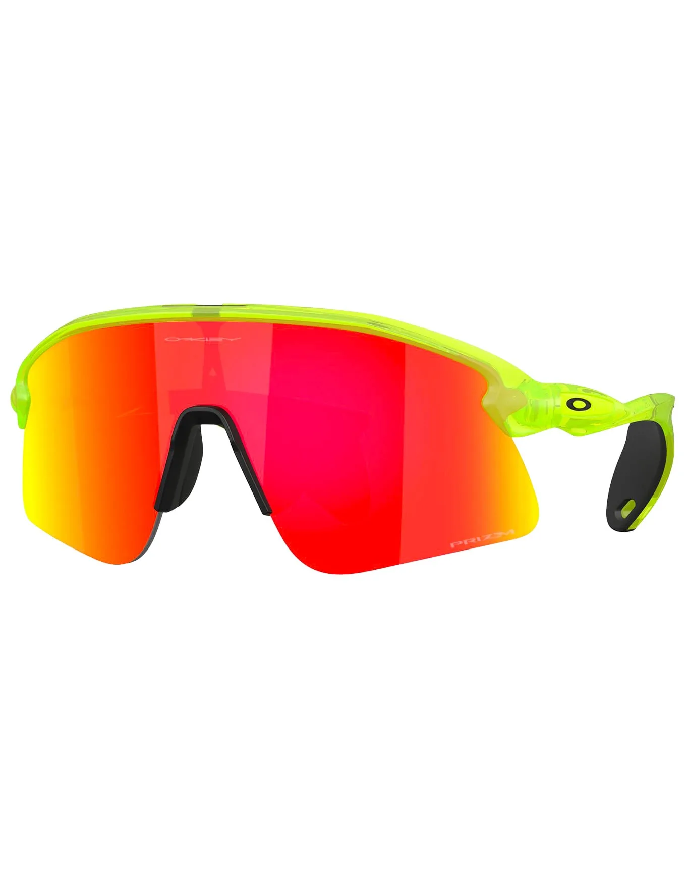 Lunettes de soleil - Stunt Devil S Matte Uranium/Prizm Ruby - Jaune - Oakley - FashionsVida
