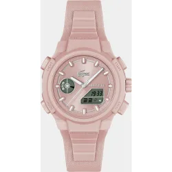 Reloj de mujer LC33 2001429 de silicona rosa