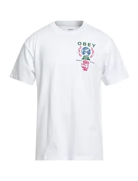 T-shirts Herren Weiß S,XL Herren - OBEY - FashionsVida