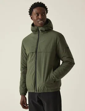 Mens Wiltom Waterproof Hooded Outdoor Walking Hiking Jacket - Olive - Size 3xl - Regatta - FashionsVida