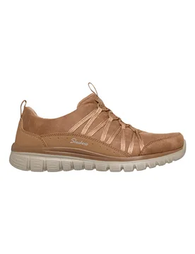Sneakers nocciola lavabili in lavatrice Graceful Cozy Hug 41 - Skechers - FashionsVida
