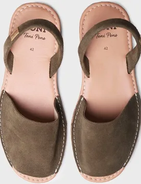 Menorquinas de hombre de serraje y suela de goma - Toni Pons - FashionsVida