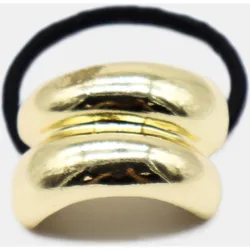 Coletero metalico dorado