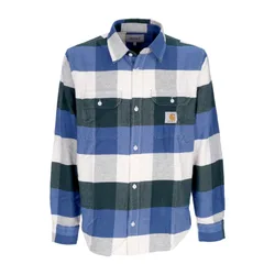 Camicia Manica Lunga Uomo L/s Lyman Shirt Lyman Check/discovery Green
