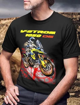 EY S.uzuki V-Strom 1050DE T Shirt The Dual Explorer Motorcycle Tee Off Road ADV Rider Top For S.uzuki Fans Gravel Mode Gift - Aliexpress - FashionsVida