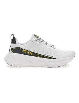 Scarpe da ginnastica bianche con dettagli neri RO51038D 44 - Route 66 - FashionsVida