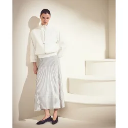 Falda evasé de tricot