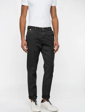 Chino de hombre regular fit de algodón elástico - Replay - FashionsVida