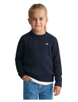 Maglione 88027 Evening Blue 24 Mesi-4 Anni - Gant - FashionsVida
