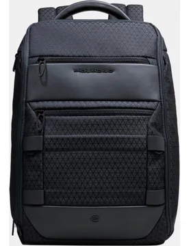 Mochila de viaje modular para portátil y iPad® con bolsillo para gafas, sistema antirrobo, neceser extraíble, protección RFID y amortiguado - Piquadro - FashionsVida