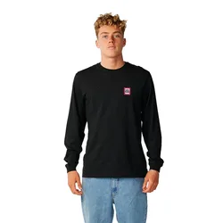Maglietta A Maniche Lunghe Streamline Badge Black L