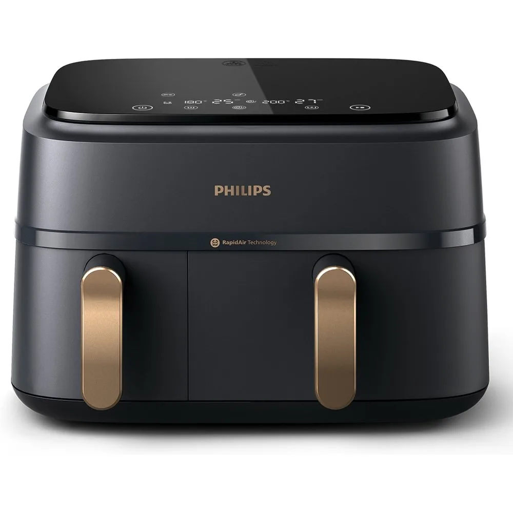Freidora de aire Phjilips S3000 con doble cesta y 9 litros - Philips - FashionsVida