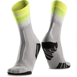 Trailrun Terraskin Perform Crew Laufsocken Unisex Fluo Yellow/X White 45-47