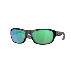 Clipperton Polarized Sunglasses Matte Black 05 Green Mirror 580G/CAT3 Men