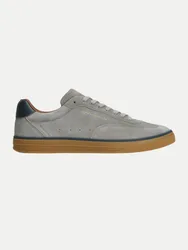 Sneaker aus Veloursleder Braun 42