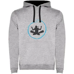Felpa Con Cappuccio Diver Zen Two-colour