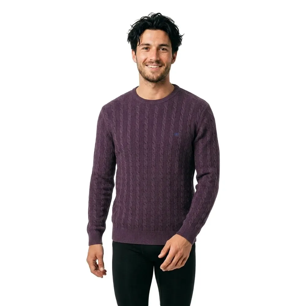 Pull 1512224 Aubergine 2XL - Fynch Hatton - FashionsVida