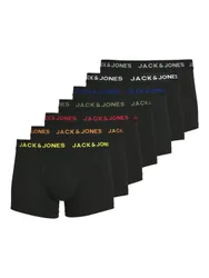 Boxershort - JACBASIC TRUNKS 7 PACK NOOS - S bis XXL - für Männer - Größe M - schwarz - Männer - male