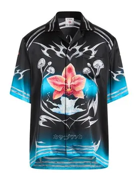 Camisa Hombre Negro M,S Hombre - Casablanca - FashionsVida
