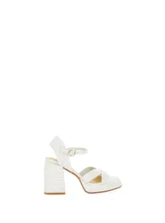CASTAÑER Sandali con tacco BIANCO 37