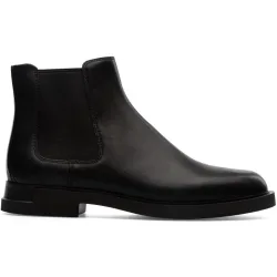 Botines de mujer iman de piel con elástico