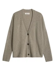 Cardigan marrone chiaro L